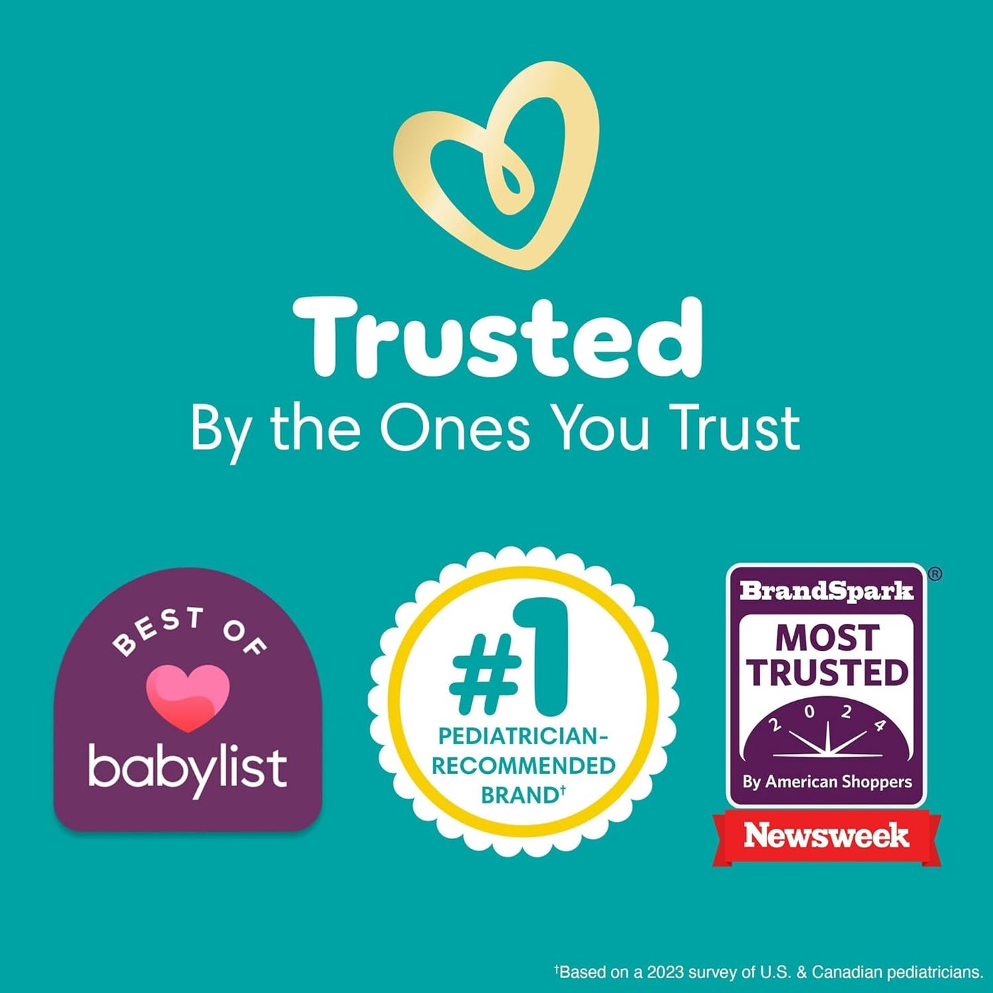 Pampers Baby Diapers - Swaddlers - Size 1, 32 Count, Ultra Absorbent Disposable Infant Diaper