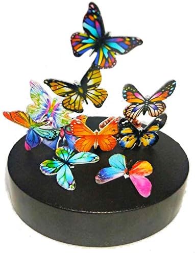 Desk Sculpture Butterflies Desktop Stress Relief Toy Fidget Toy for Anxiety Office Gift Desk Intelligence Development