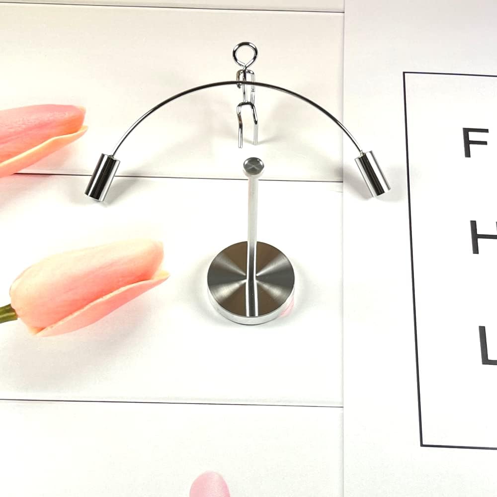 Steel Balance Toy Kinetic Art Table Balancing Decorations Physics Toy Home Office Toys Kinetic Desk Toys FN04