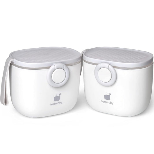 Termichy Baby Formula Dispenser, Portable Formula Dispenser Container with Scoop and Carry Handle for Travel Outdoor Activities for Baby Infant, 500ml