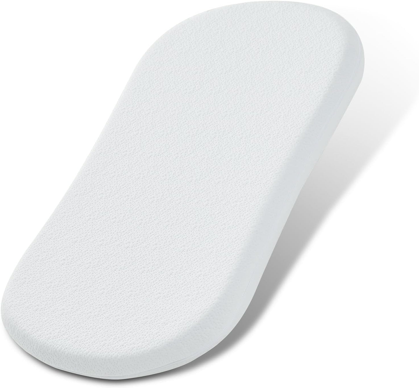 NeoBorn Baby Bassinet Mattress Pad, 30" x 18" Dual Sided Comfort Gel Memory Foam Mattress with Removable Soft Tencel Cover Fit for Halo Bassinest Swivel/Flex/Glide/Premiere/Luxe Series Sleeper