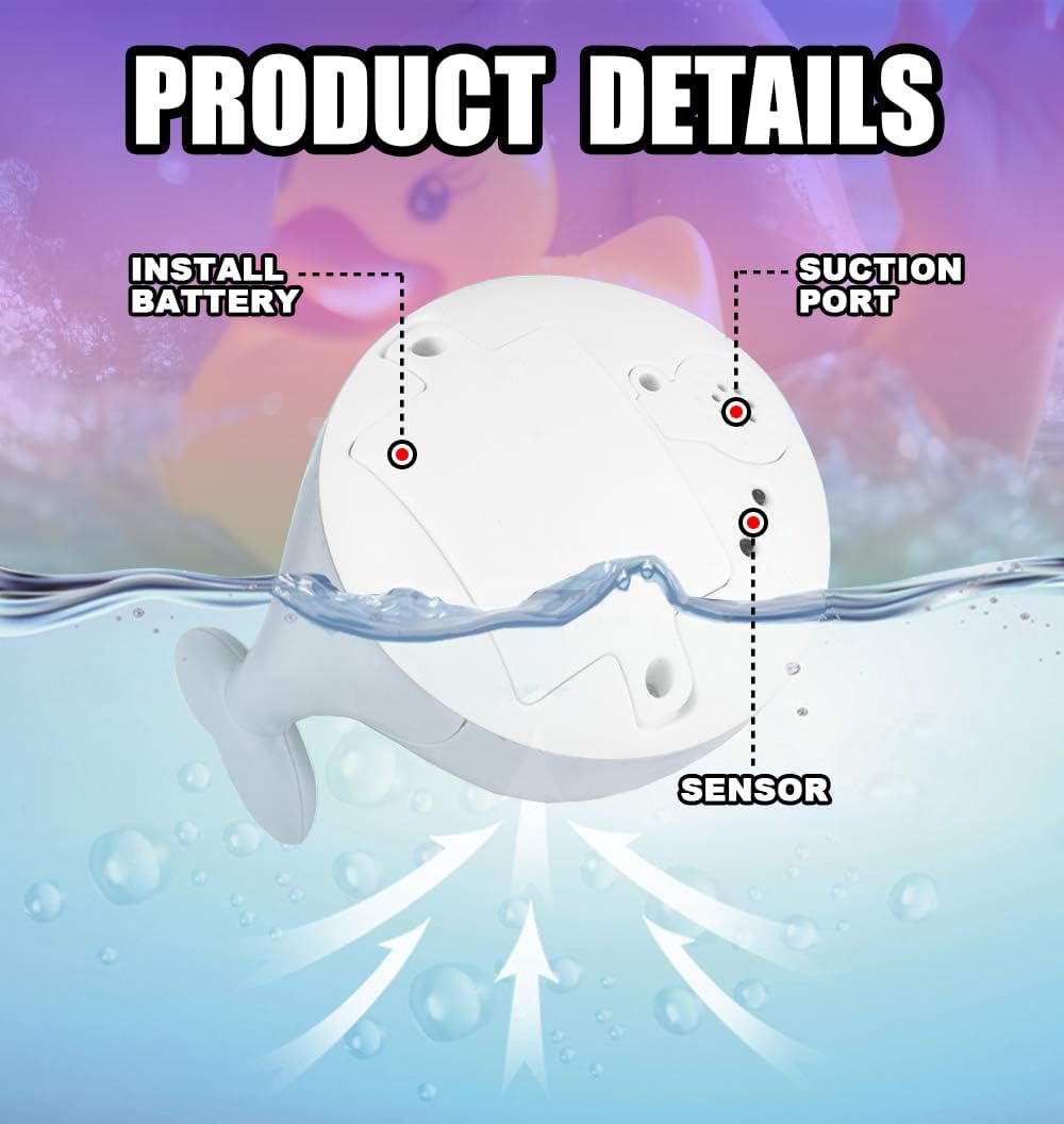 ZHENDUO Baby Bath Toys, Light Up Bath Toys Spray Water Bath Toy, Sprinkler Bathtub Toys for Toddlers Kids Boys Girls, Pool Bathroom Toy for Infant,Christmas Baby Toys