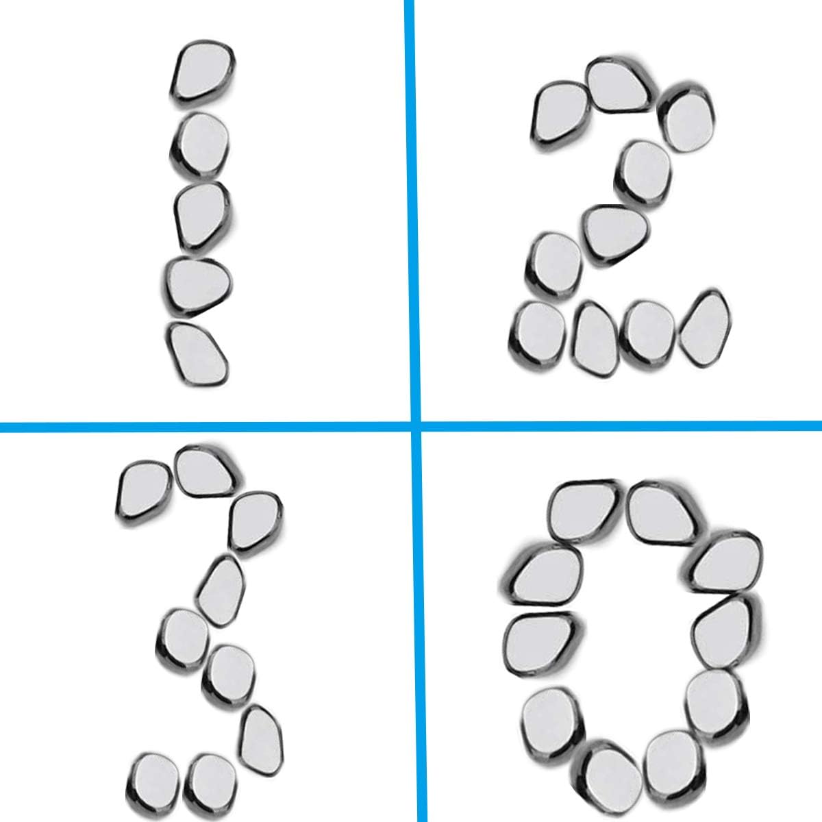 Hammer Fidget Spinners Chain Metal, Gold Fidget Spinner, Fidget Pad, Rainbow Gold Fidgit Spinner Gift for Kids Adults, Fidgets Infinity Cube Blocks Stress Fidgit Toy Set Party Favors Goody Bag Filler