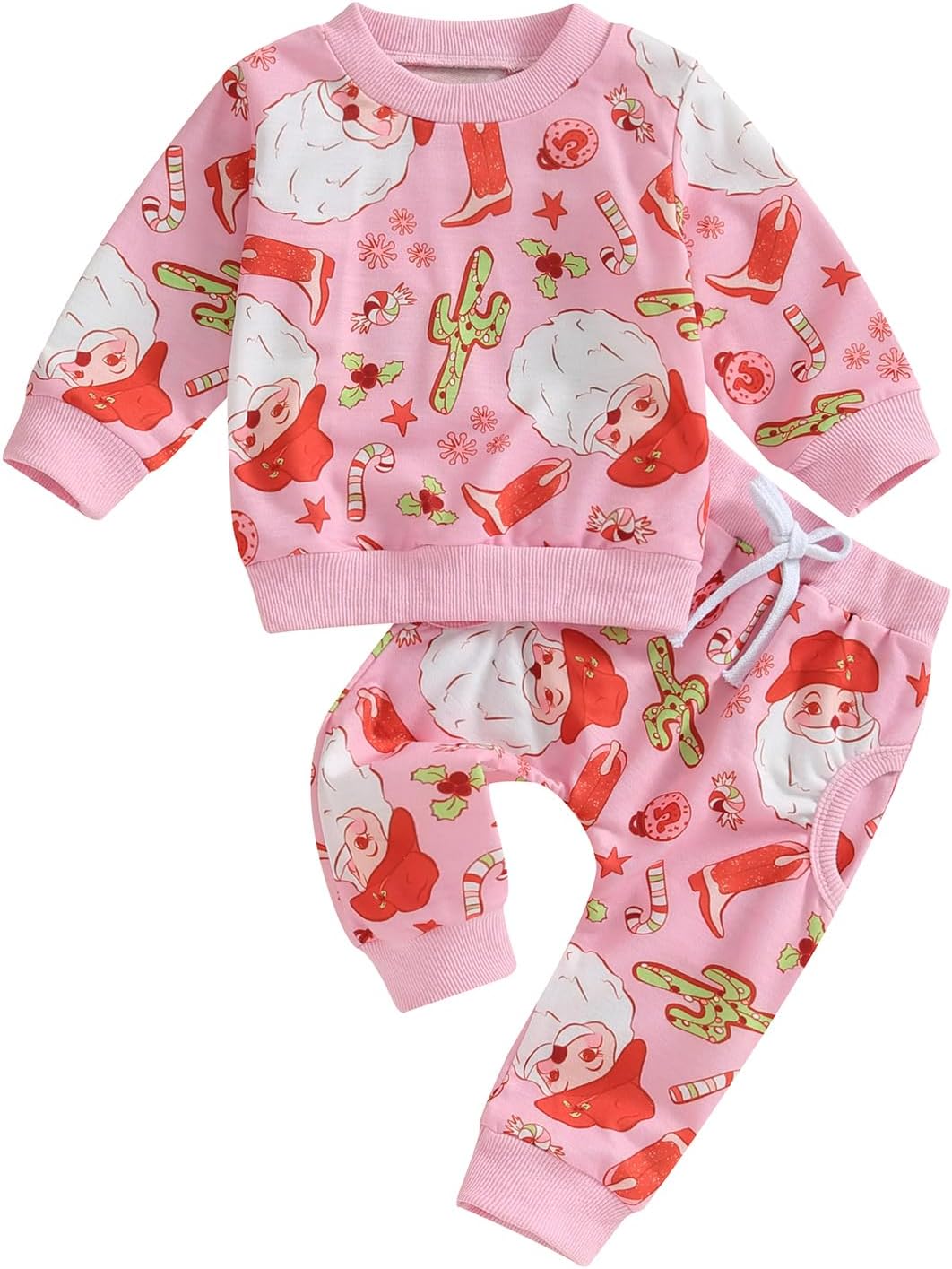 0-4T Toddler Boy Girl Halloween Outfit Fall Clothes Ghost Long Sleeve Sweatshirt Top Pants Baby Halloween Clothes