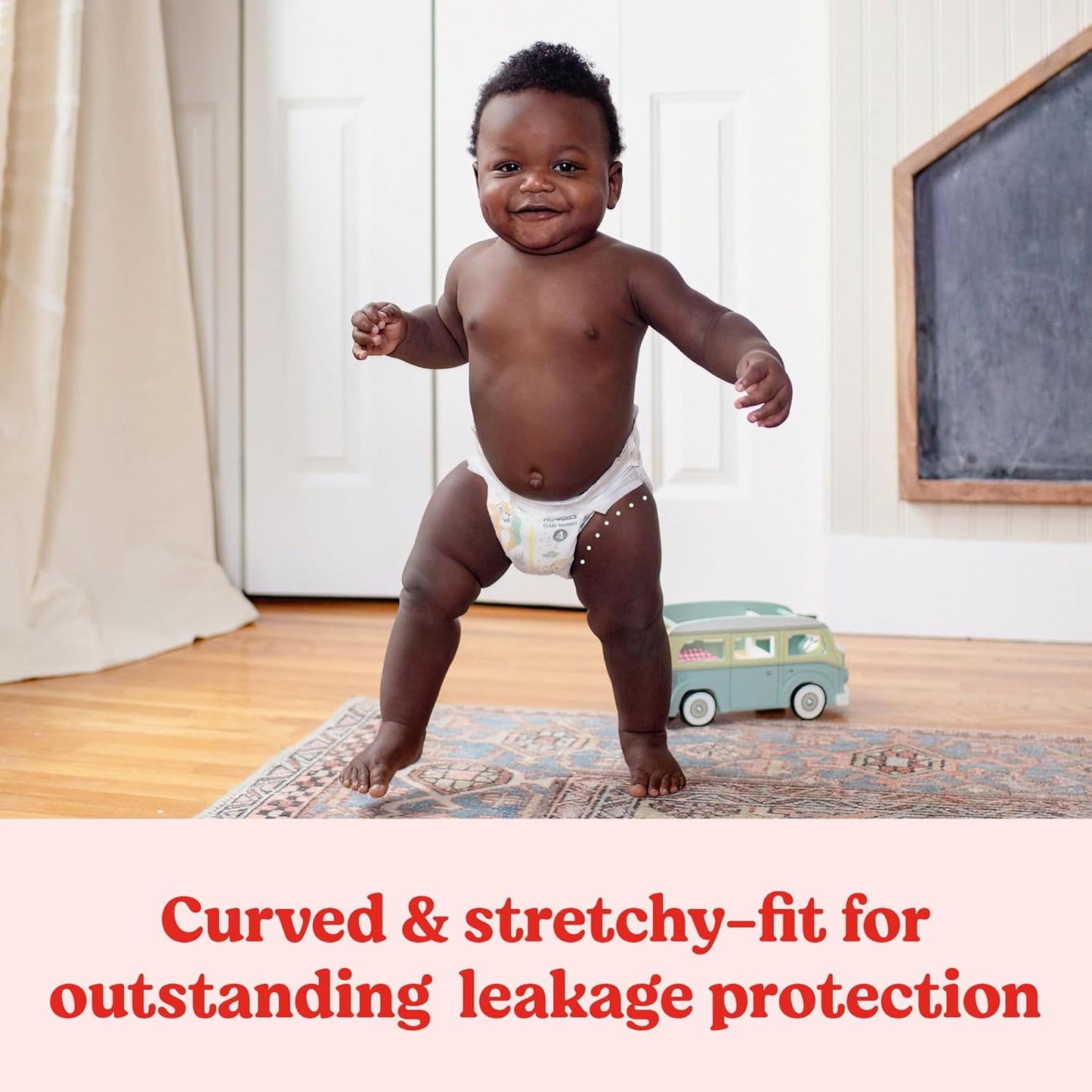 Huggies Size 5 Diapers, Little Movers Baby Diapers, Size 5 (27+ lbs), 104 Count, Packaging May Vary