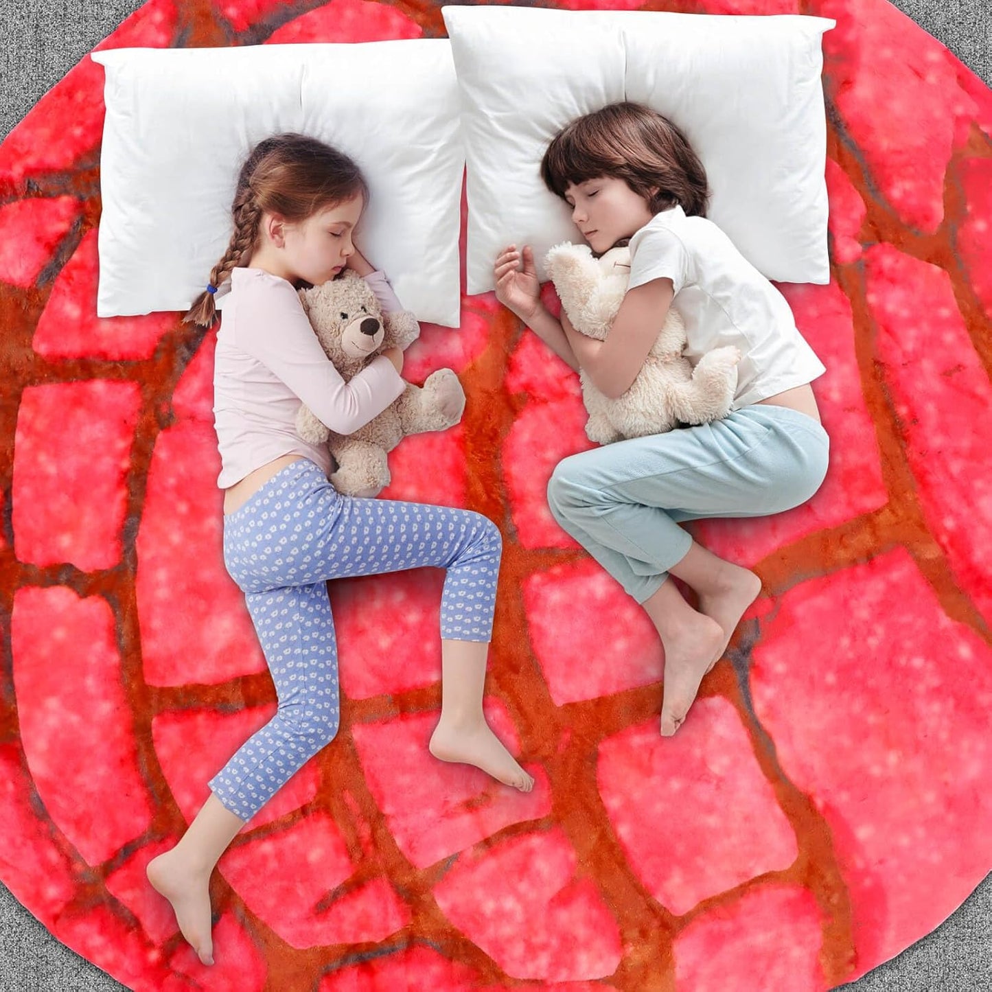 Concha Blanket White Elephant Gifts for Kids Stuff Useful Adults Teenagers Throw Blankets Wrap Boy Girl Party Novelty Gag Pets Soft Fleece Sweet Shell Bread 61in