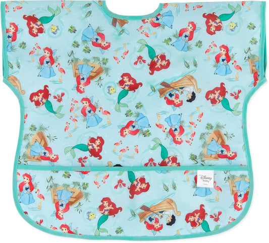 Bumkins Bibs - Toddler Bibs, Waterproof, Large for 1-3 Years, Short Sleeve