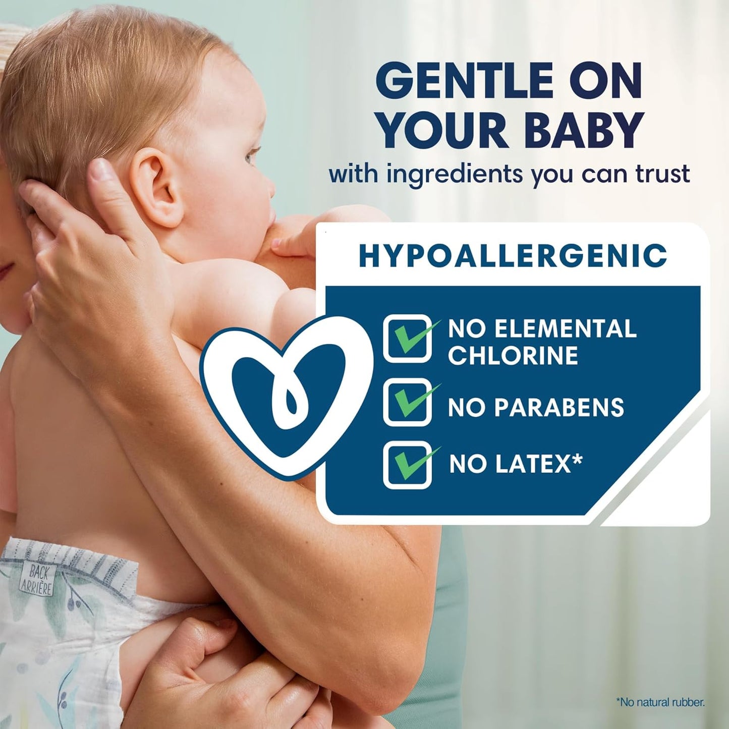 Pampers Pure Protection Baby Diapers, Size 4, 150 Count, Up to 100% Leakproof, Premium Plant-based Skin Protection, Hypoallergenic Soft Diapers