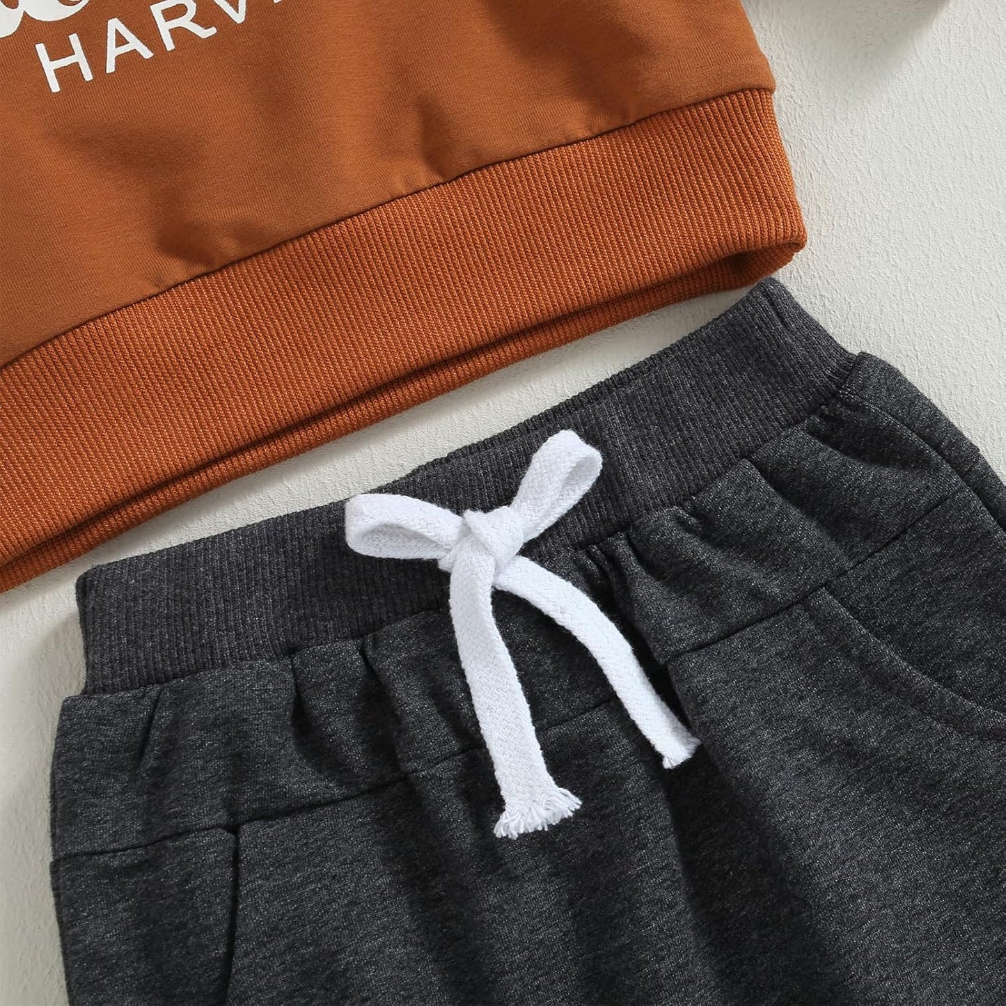 0-4T Toddler Boy Girl Halloween Outfit Fall Clothes Ghost Long Sleeve Sweatshirt Top Pants Baby Halloween Clothes